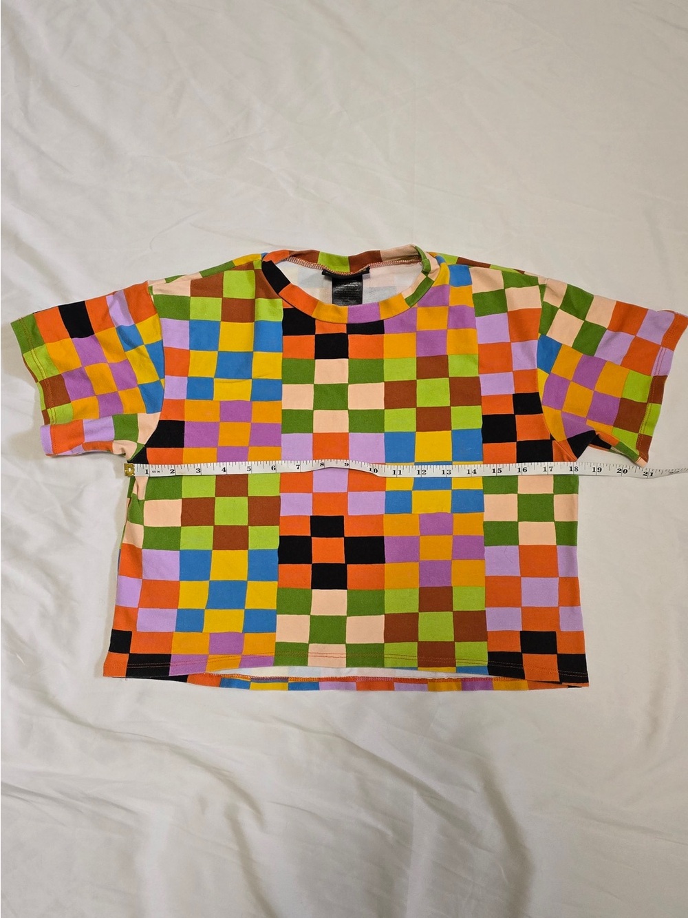 Nooworks carnival print crop top - Picture 3 of 7